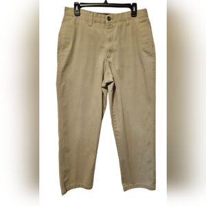 Eddie Bauer Ruston Relaxed Fit Khaki Pants Men's Size 33 x 32